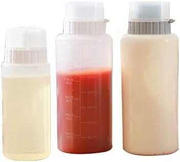 Leadigol 3PCS Salad Dressing Bottles