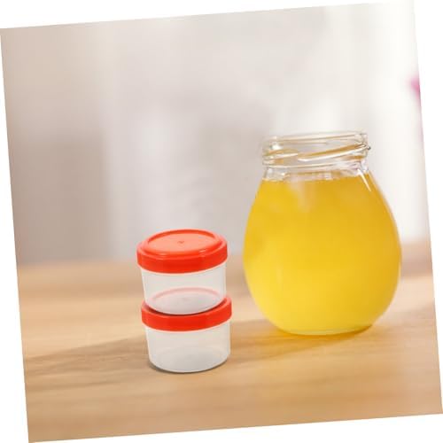 OKUMEYR Mini Salad Dressing Container with Lids PP