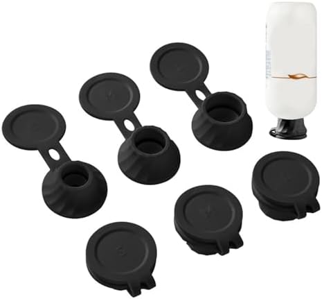 Inverted Caps Flipping Bottle Set - 6Pcs Liquid Extraction Cap Kit