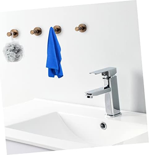 IMIKEYA Heavy-duty Aluminum Coat Hooks 4pcs