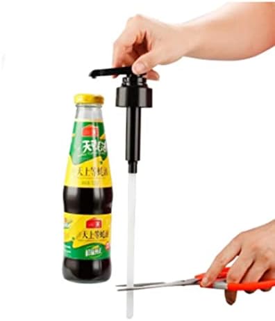 Kitchen Multi-Use Sauce Squeeze Bottle Nozzles Black