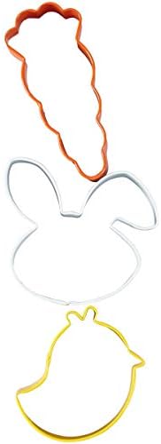 Wilton Whimsical Easter Cookie Cutter Set 3Pkg