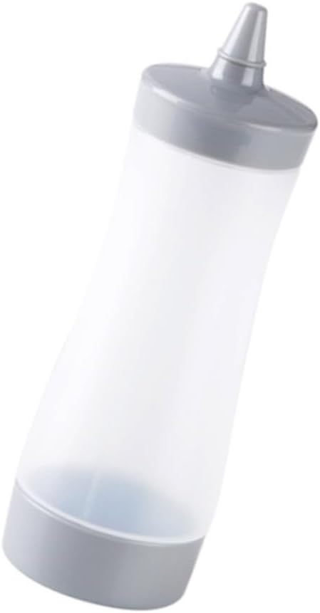 PRETYZOOM 3PCS Condiment Squeeze Bottles for Ketchup and Salad Dressing