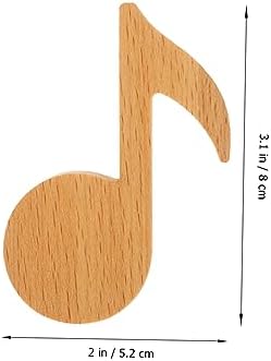 GLEAVI 3Pcs Wood Coat Hooks for Home Storage