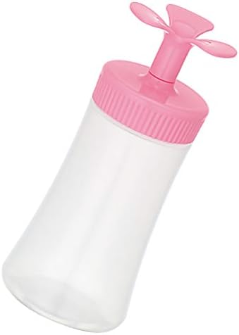 Cabilock Squeeze Condiment Bottle with Cap - Pink