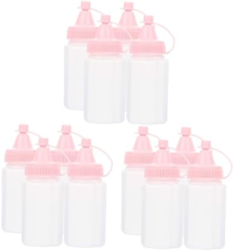 PRETYZOOM 4pcs Salad Condiment Squeeze Bottle Set