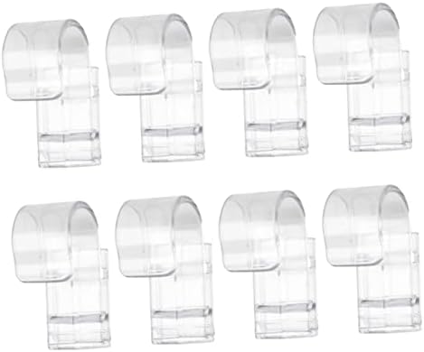 PRETYZOOM 8pcs Modern Wall Hooks for Kitchen Bathroom