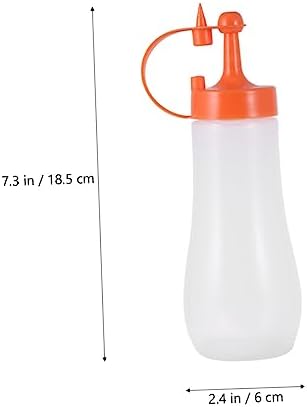 Cabilock 3-Pack Salad Dressing Squeeze Bottles