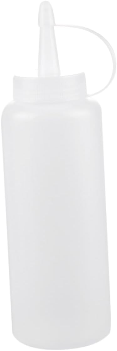 Salad Dressing Bottles with Lid 4 Piece Set
