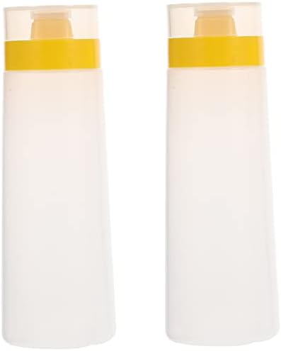 Plastic Salad Squeeze Bottles with Leak Proof Lid