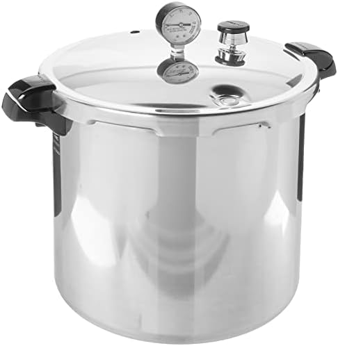 Presto 23-Quart Induction Compatible Pressure Canner Silver