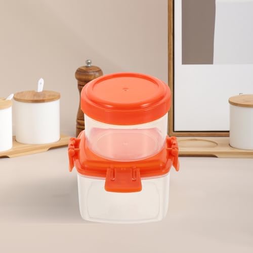 SHOWERORO Reusable Square Condiment Squeeze Bottles 1