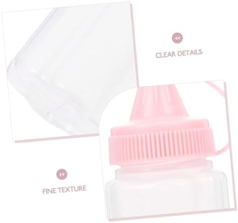 4pcs Reusable PP Condiment Squeeze Bottles Set