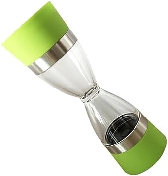 VINTORKY Manual Ceramic Pepper Mill Green Double Side 1
