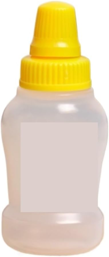 KLEYE Yellow Condiment Squeeze Bottles 1