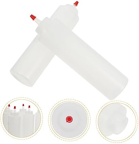 CIYODO 6pcs Lightweight Squeeze Condiment Bottles Leakproof
