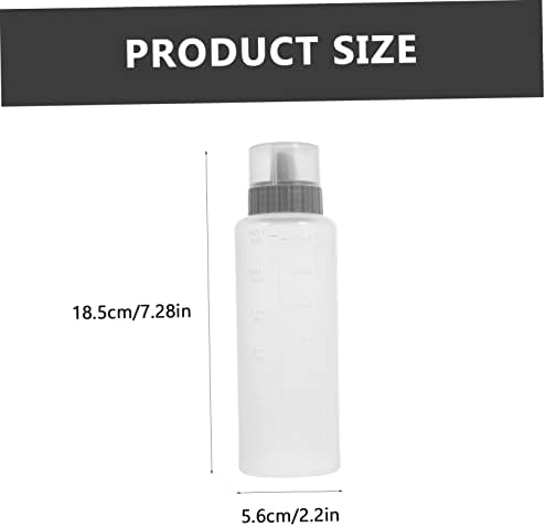 HOLIDYOYO Easy Squeeze Salad Dressing Bottles 4 Pack
