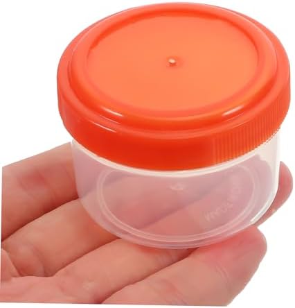 OKUMEYR Mini Salad Dressing Container with Lids PP