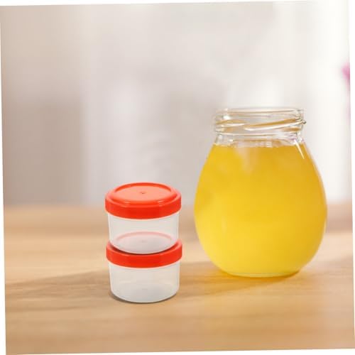 HAKIDZEL Mini Sauce Cups with Lids for Condiments and Salad Dressings