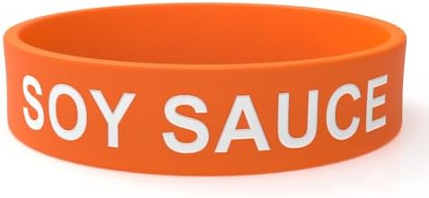Soy Sauce Label Band - 16oz to 32oz Elastic Silicone Label