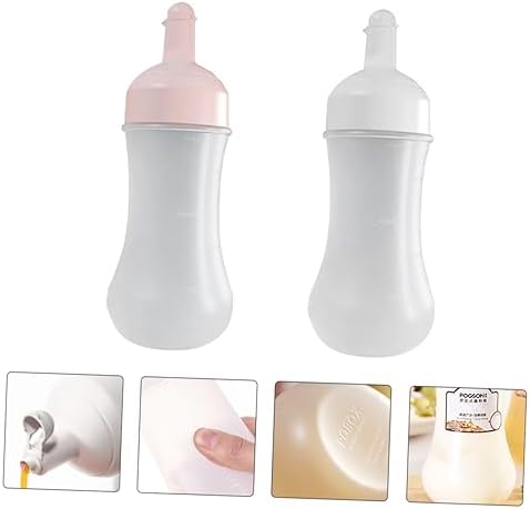 COLLBATH Sauce Bottles for Condiments and Sauces