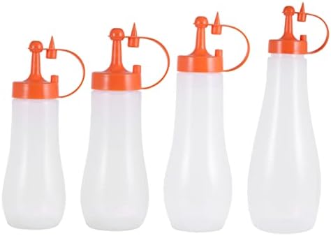 PAMINGONO 3-Piece Condiment Squeeze Bottles Set 1