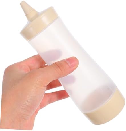 Pamingono Condiment Squeeze Bottles Set Leakproof