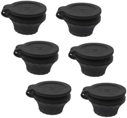 Ipetboom 6PCS Flip Top Bottle Caps for Shampoo Lotion Replacement