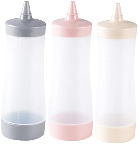 CIYODO Ketchup Squeeze Bottle for Salad Dressing