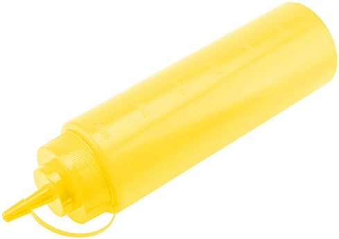 Condiment Squeeze Bottles 720ml 10pcs Plastic PE with Narrow Nozzle