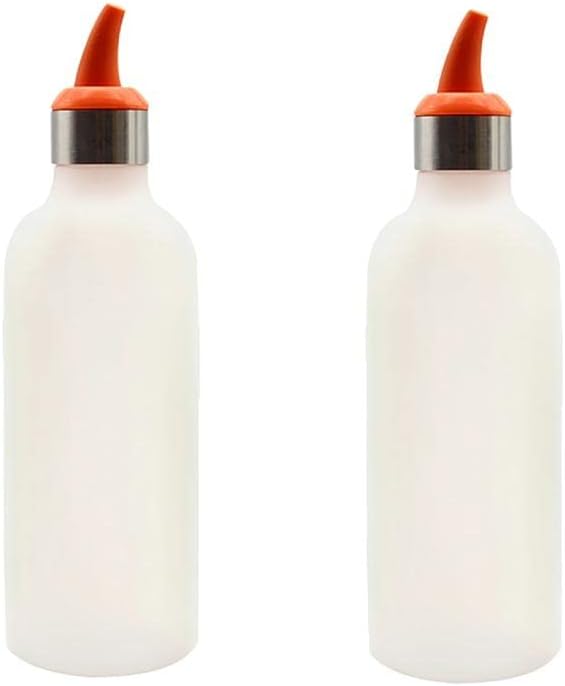 Misppro 2 Piece Condiment Squeeze Bottle Set