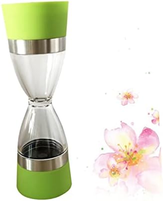 VINTORKY Manual Ceramic Pepper Mill Green Double Side 1