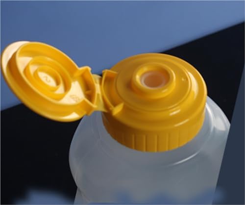 KLEYE Condiment Squeeze Bottles for Ketchup Mustard Dressing