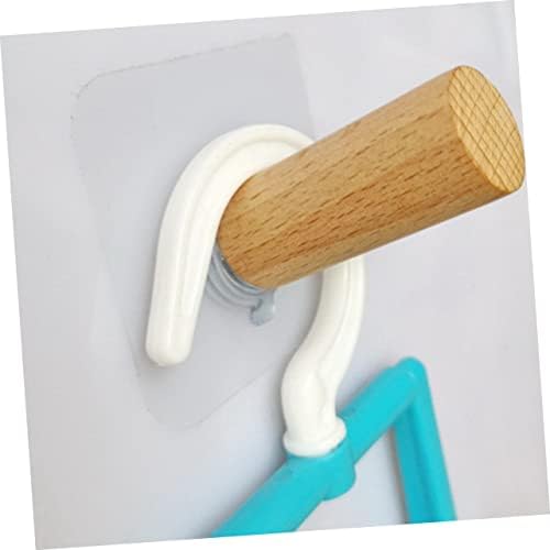6pcs Heavy Duty Self-Adhesive Coat Hooks for Home Kitchen Storage