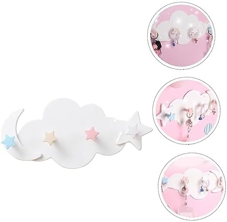 2pcs Cartoon Star and Moon Wall Hangers for Kids Room
