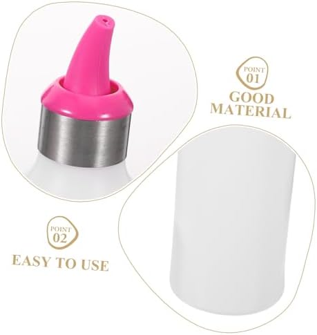 Reusable Condiment Squeeze Bottle with Secure Cap