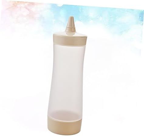 PRETYZOOM 6-Piece Condiment Squeeze Bottle Set with Lids