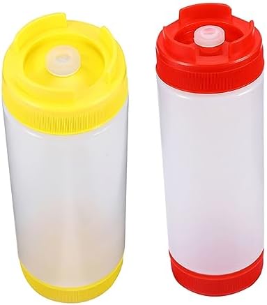 FELTECHELECTR Condiment Squeeze Bottles Set