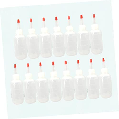 HOLIDYOYO Plastic Condiment Squeeze Bottles with Scale 120ml Set of 15
