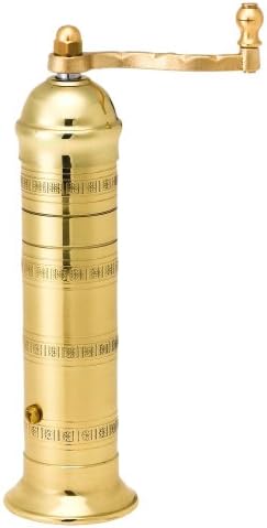 Atlas Pepper Mill Brass 8 Inch