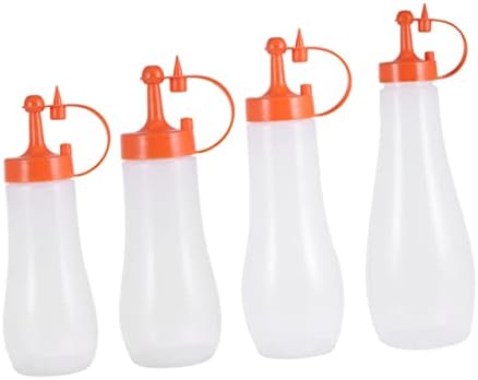 GRADENEVE 3 in 1 Condiment Squeeze Bottles Set