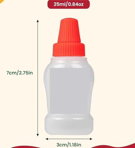 KLEYE Yellow Condiment Squeeze Bottles 1