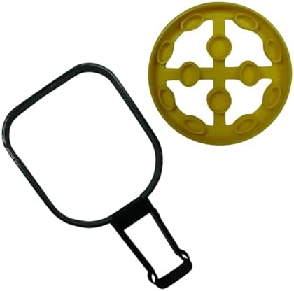 Pickleball Paddle and Ball Cookie Cutters Set of 2 Made in USA