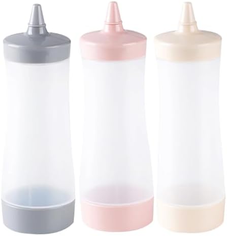 Collbath Ketchup Squeeze Bottle with Removable Head
