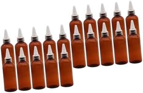 10pcs Reusable Condiment Squeeze Bottles with Spout Cap 1