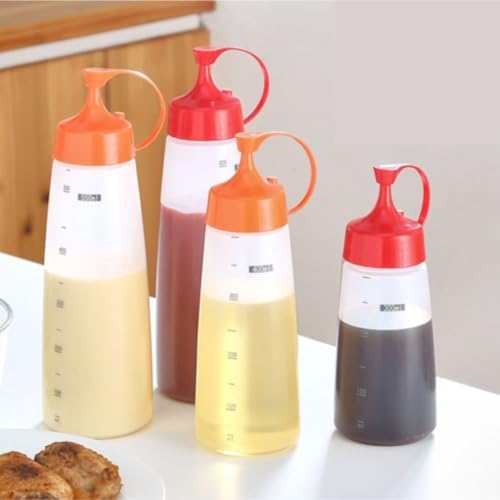 Kleye 5-Piece Condiment Squeeze Bottles Set