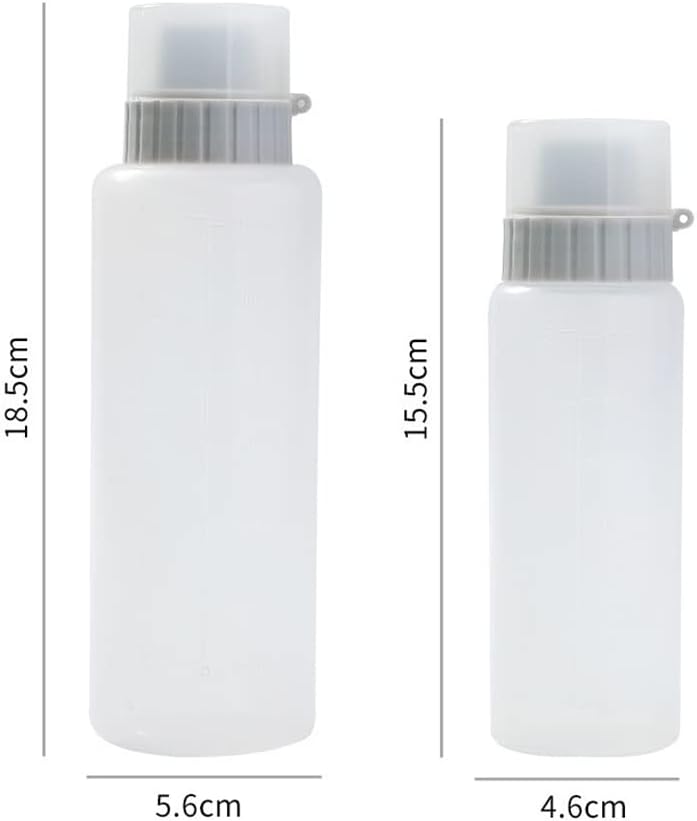 Ztexkee 5-Hole Condiment Squeeze Bottle with Leak-proof Lid 1