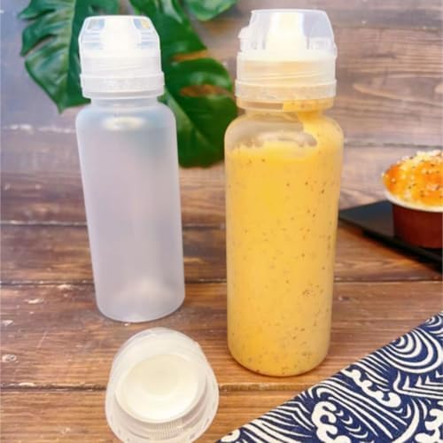 KLEYE Squeeze Bottle Set Of 5 For Sauces Condiments