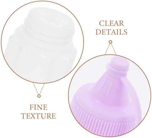 HOLIDYOYO 4PC Refillable Condiment Squeeze Bottles 1