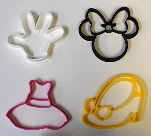THEMED MAGICAL MOUSE BAKING TOOL SET OF 4 USA